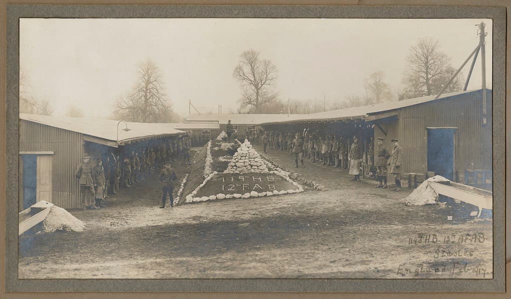 119th Howitzer Battery, 1917