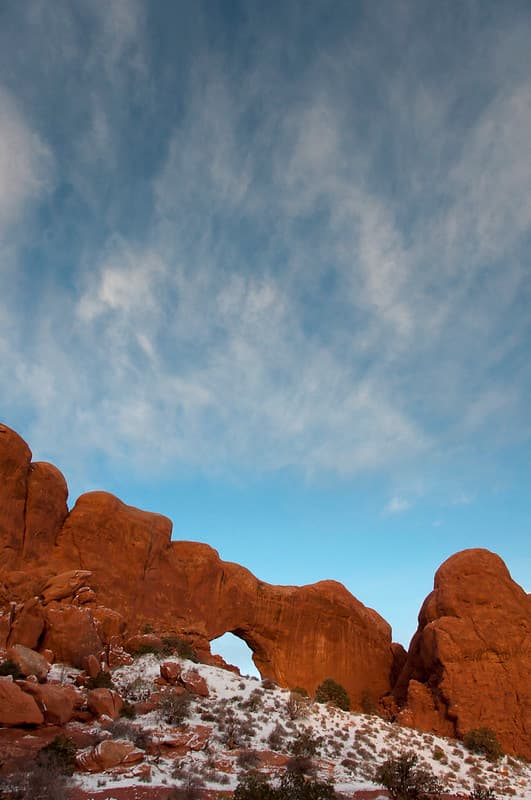 North Window at Sunrise