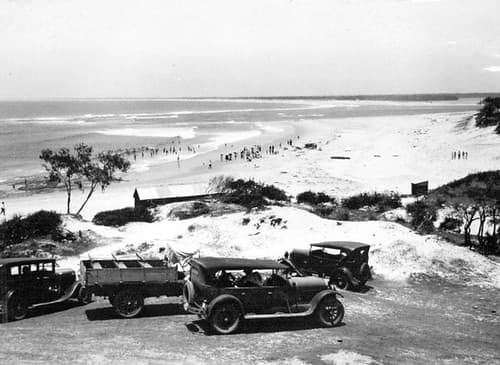 Archive, beach, bribieisland