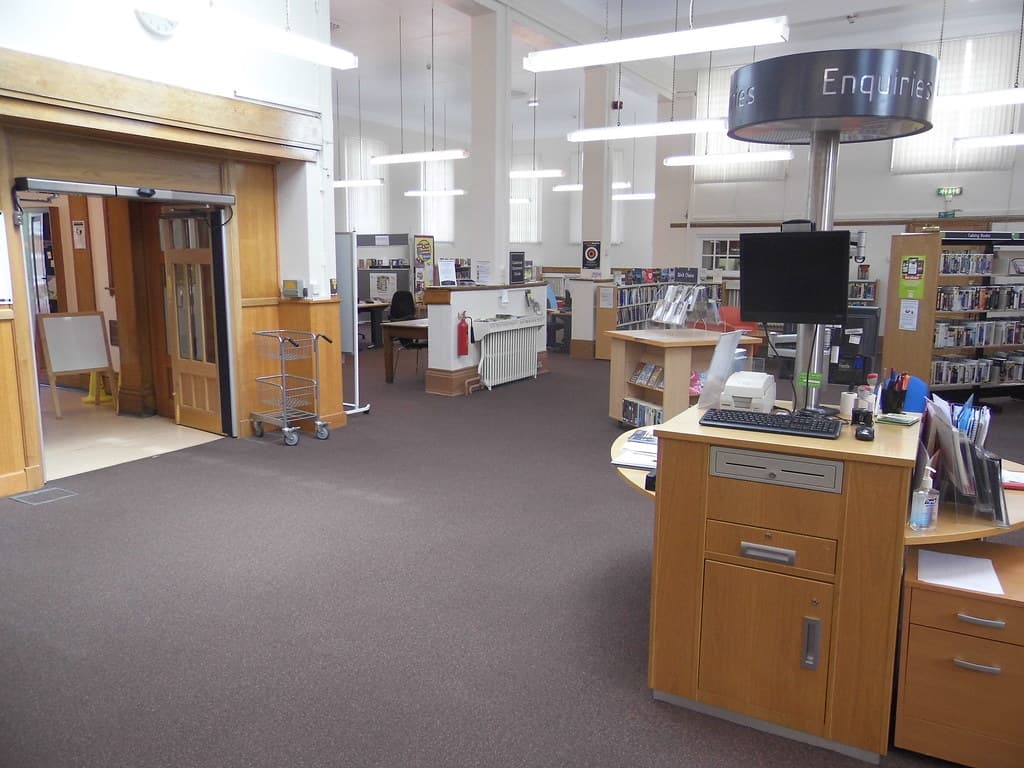 Fenham Library interior