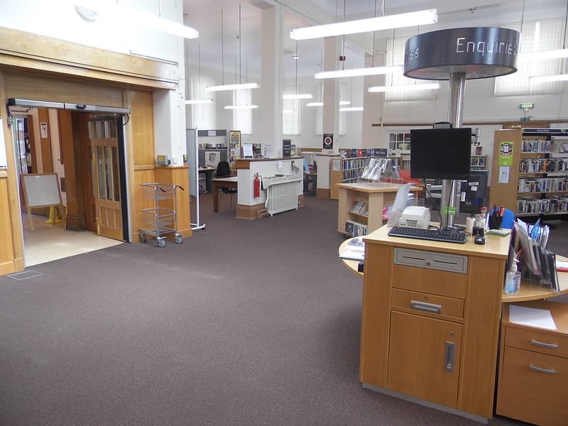 Fenham Library interior