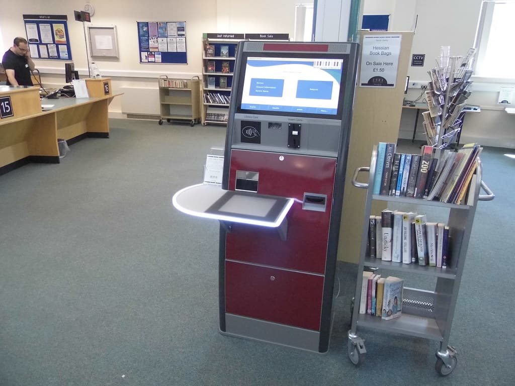Kenton Library interior