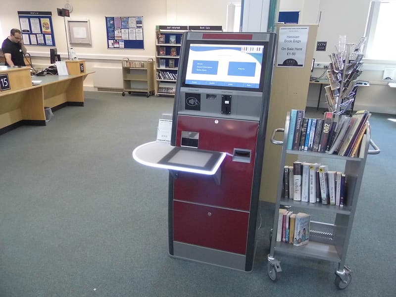 Kenton Library interior