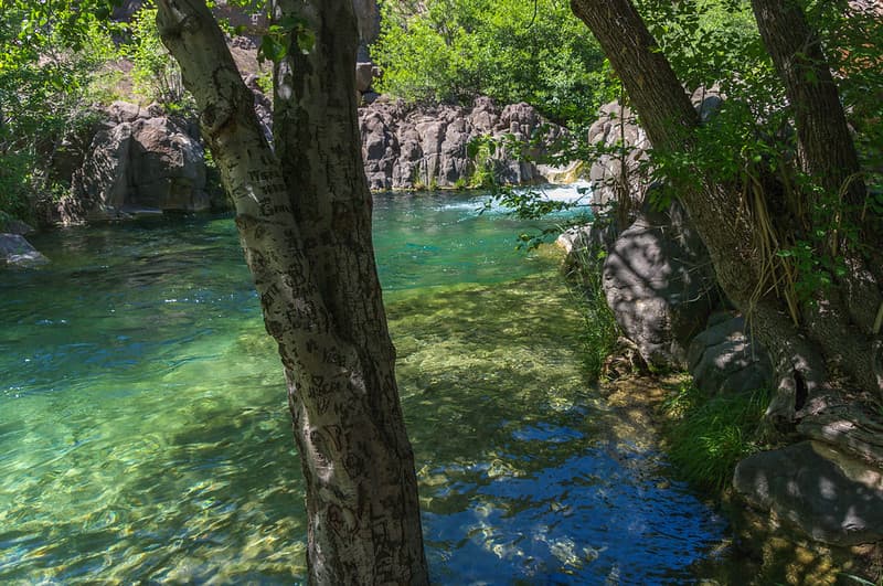 Waterfall Trail on Fossil Creek