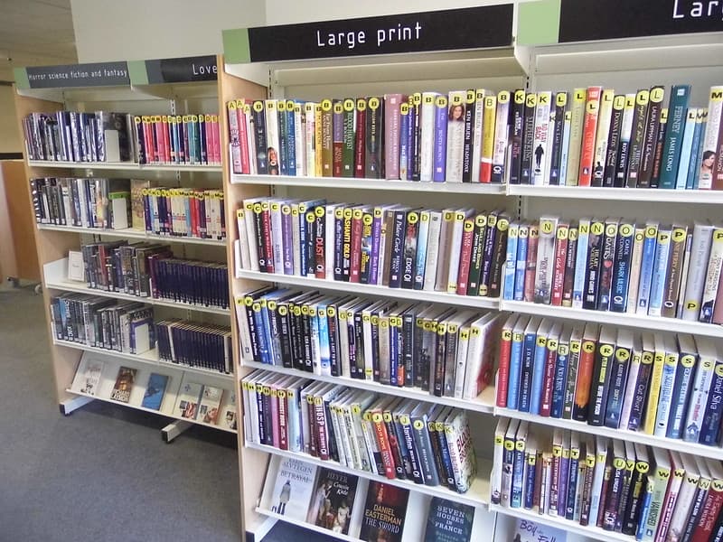 Walker Library interior