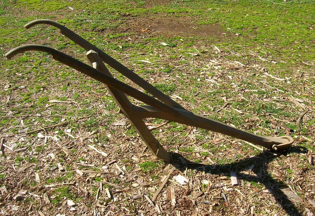 HP Tools Single Shove Cultivator used on the farm in 1850. Staff photo
