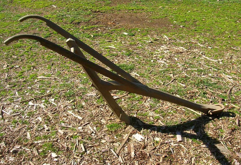 HP Tools Single Shove Cultivator used on the farm in 1850. Staff photo