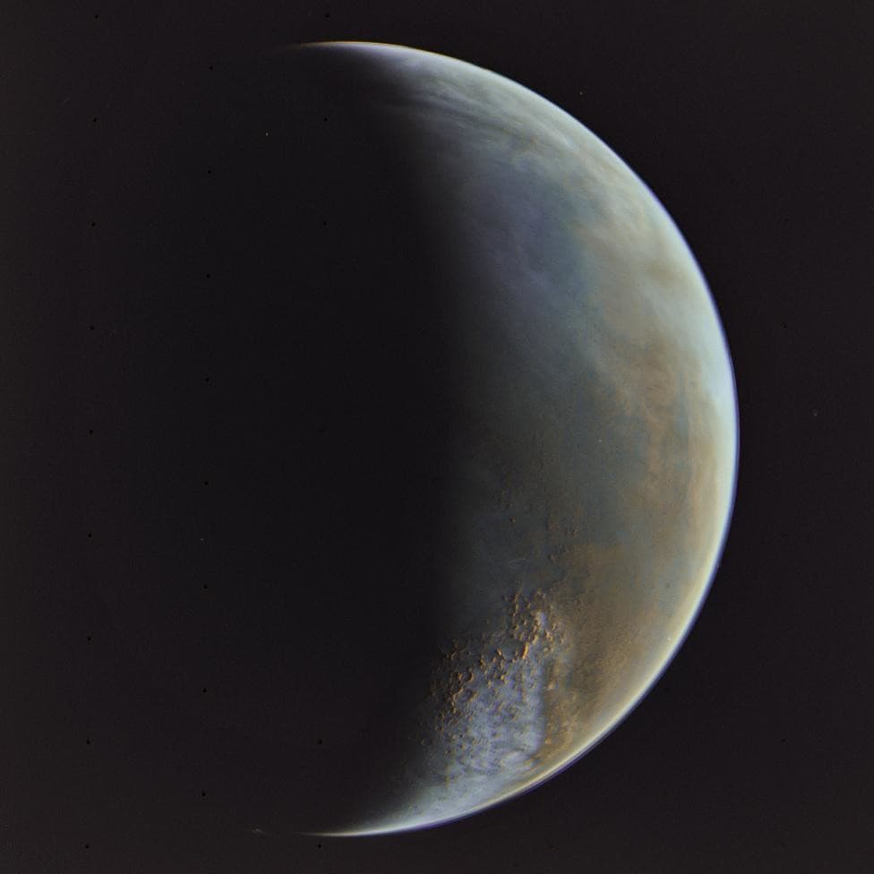 Mars- Viking 2 Orbiter Approach Data 1976