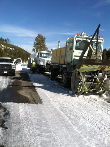 Plowing Canyon to Lake