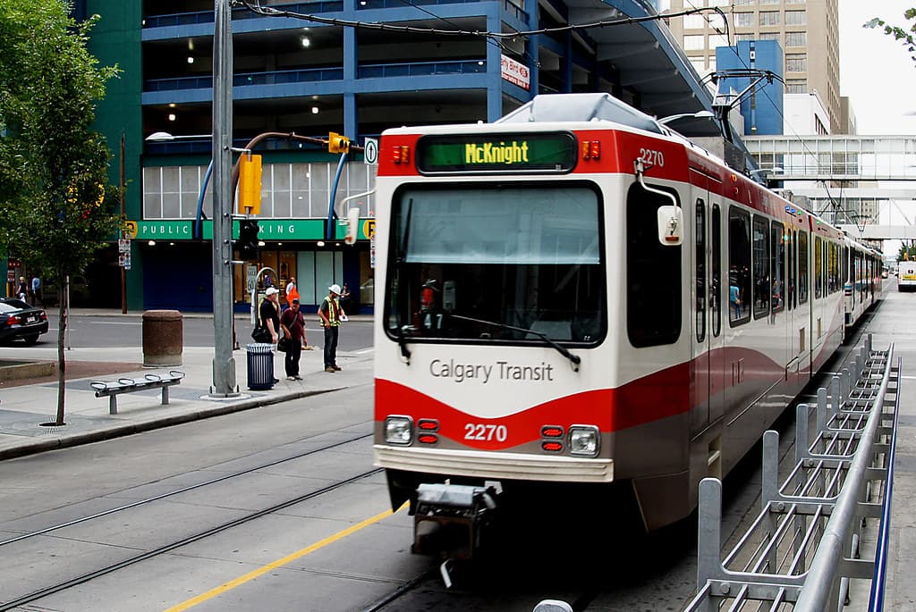 Calgary C Train.