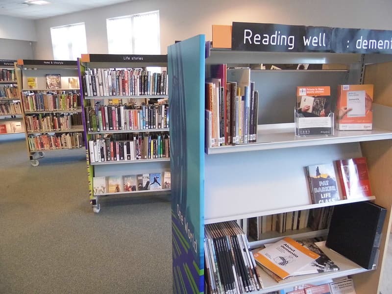 West End Library interior