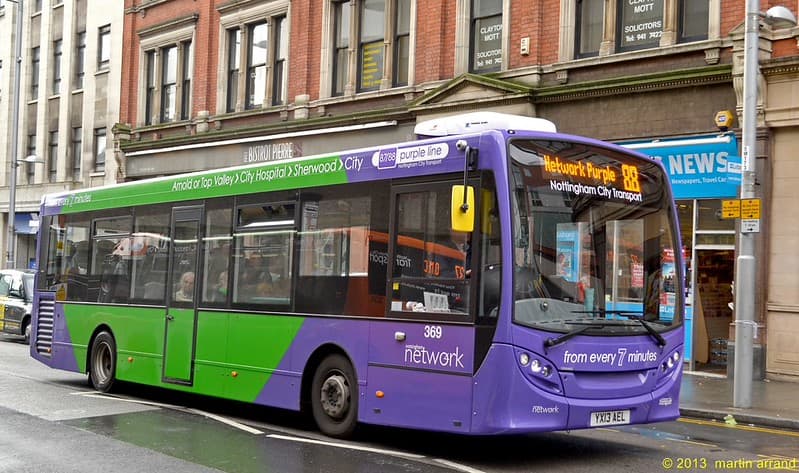 YX13AEL 369 network nottingham