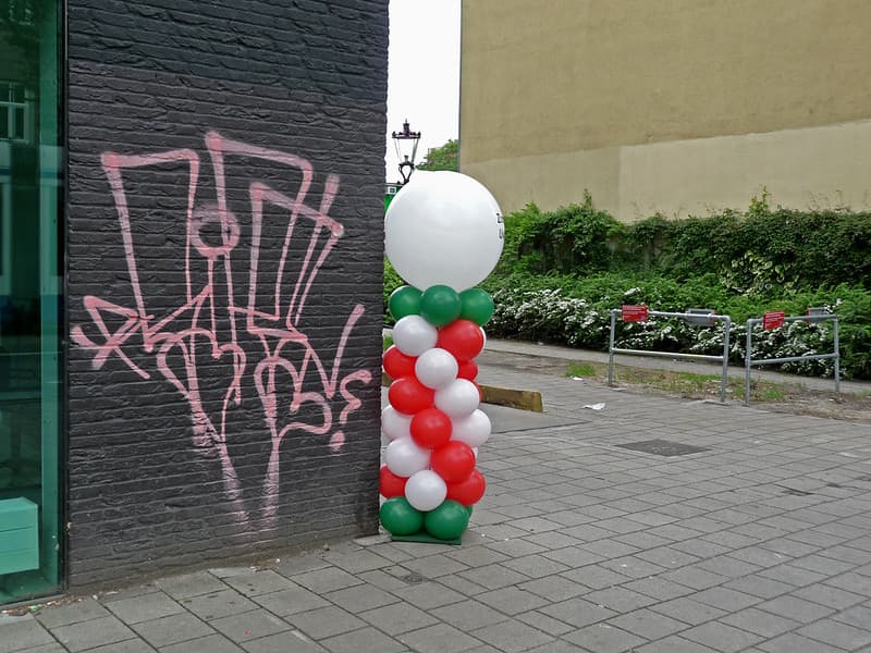 Amsterdam, art, balloons