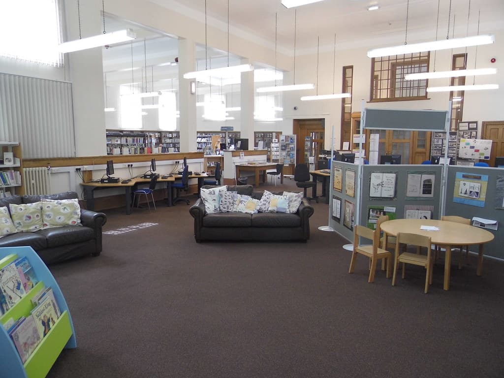 Fenham Library interior