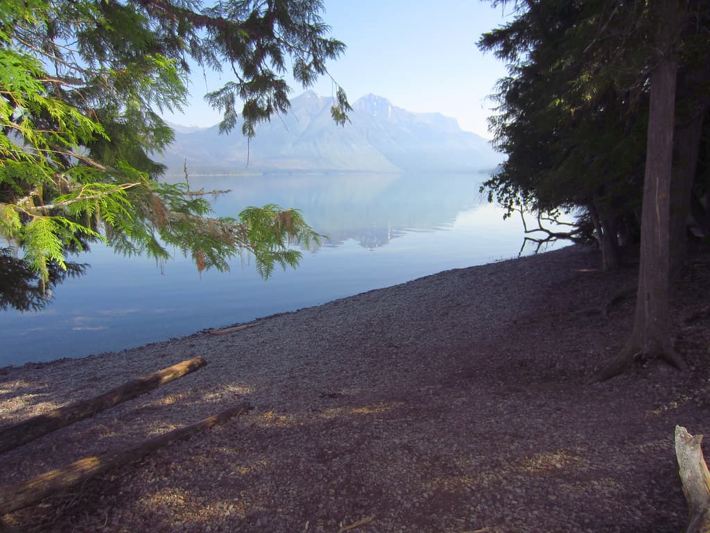Lake McDonald, 10 Mile Pullout (Jackson Bay) - 6