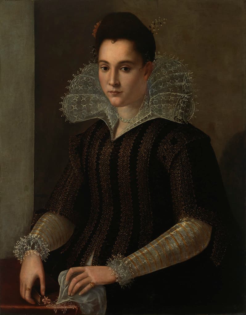 Allori, collar, lace