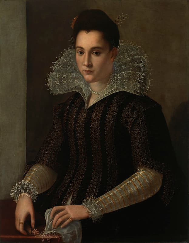 Allori, collar, lace