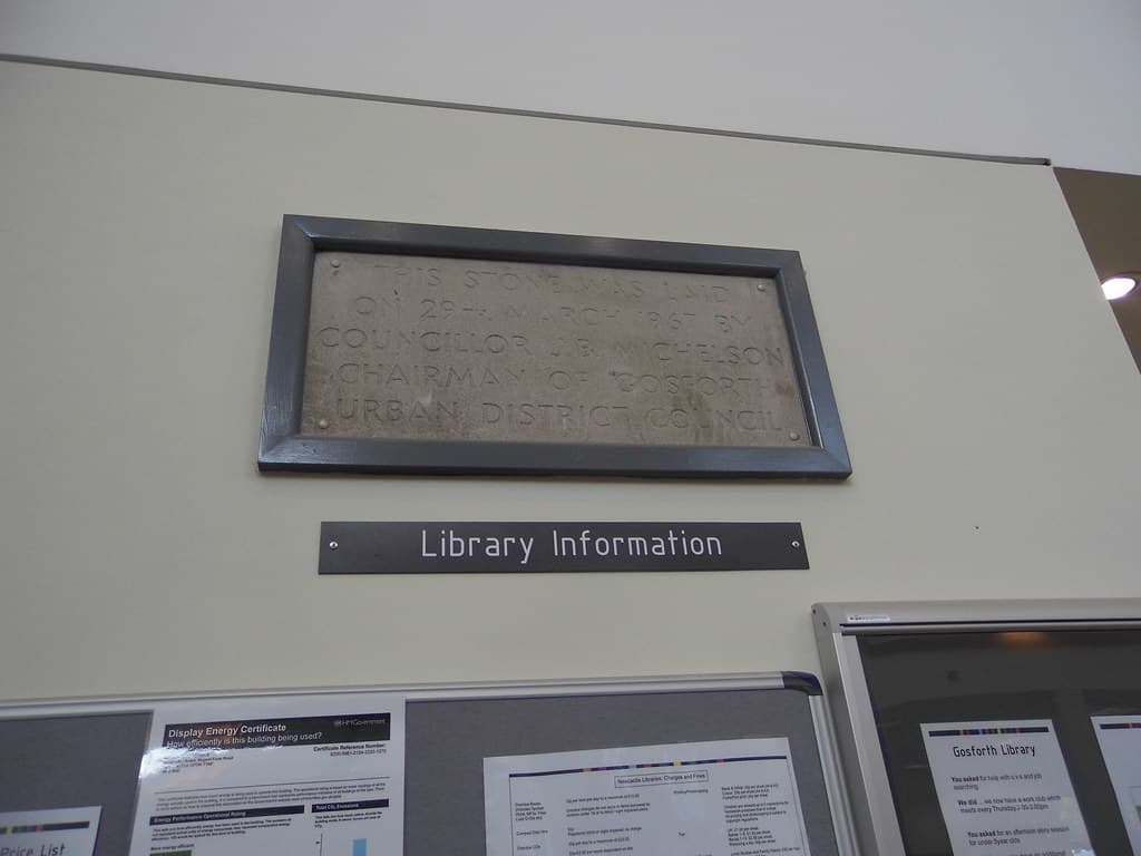 Gosforth Library interior