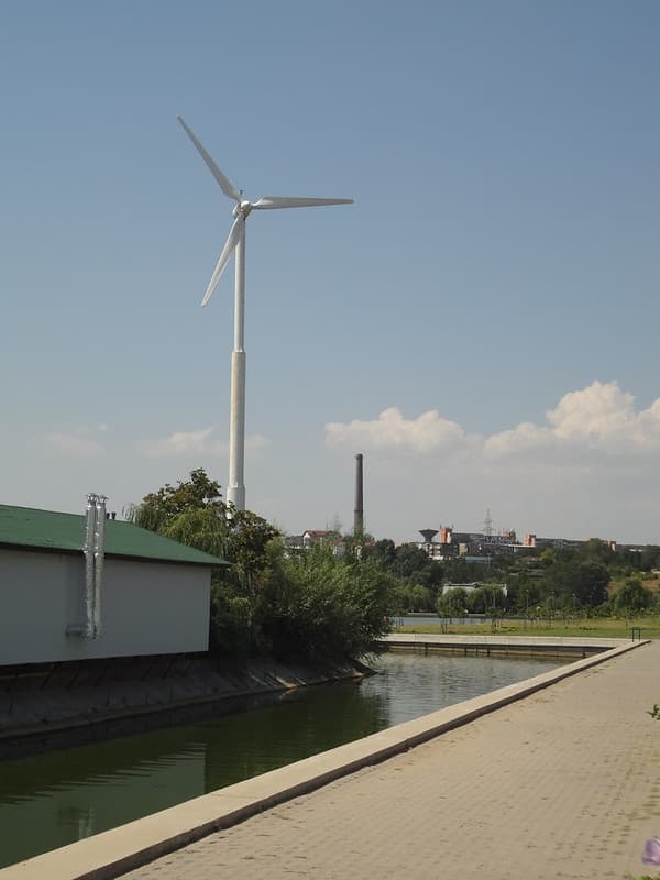 Wind turbine in Tulcea