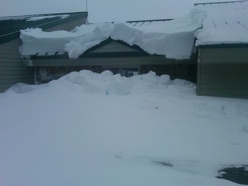 Hurricane Sandy snows at Canaan Valley National Wildlife Refuge (WV)