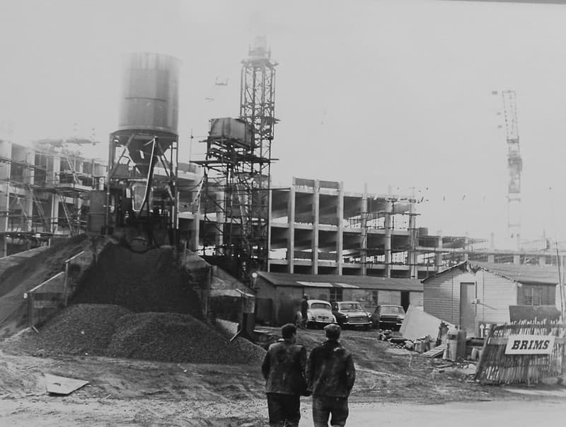 Tor971, Construction of Manors car park, Newcastle upon Tyne