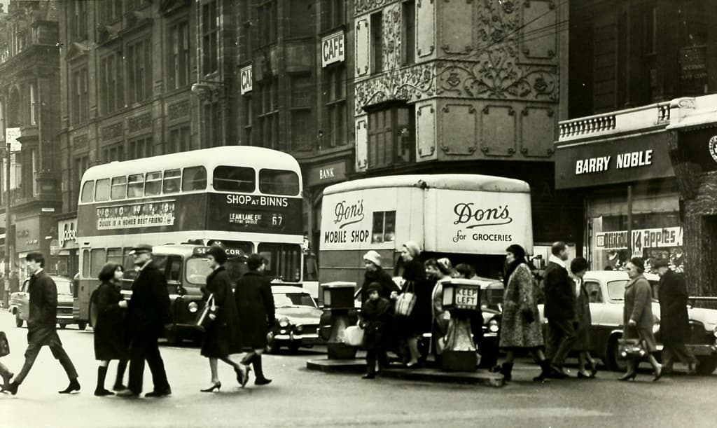 Tor012, Northumberland Street, Newcastle upon Tyne, c1968