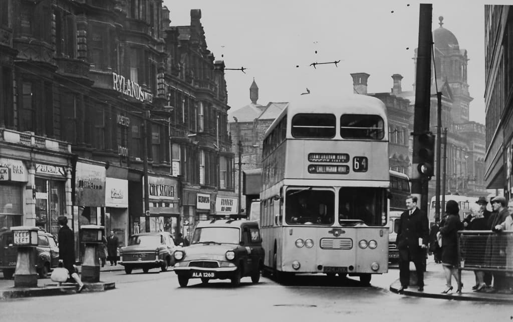 Tor077, New Bridge Street, Newcastle upon Tyne c1966