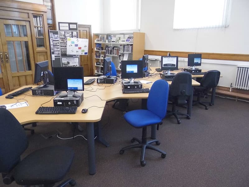 Fenham Library interior