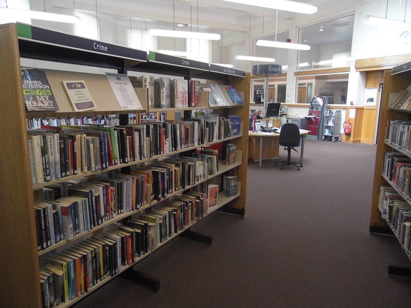 Fenham Library interior