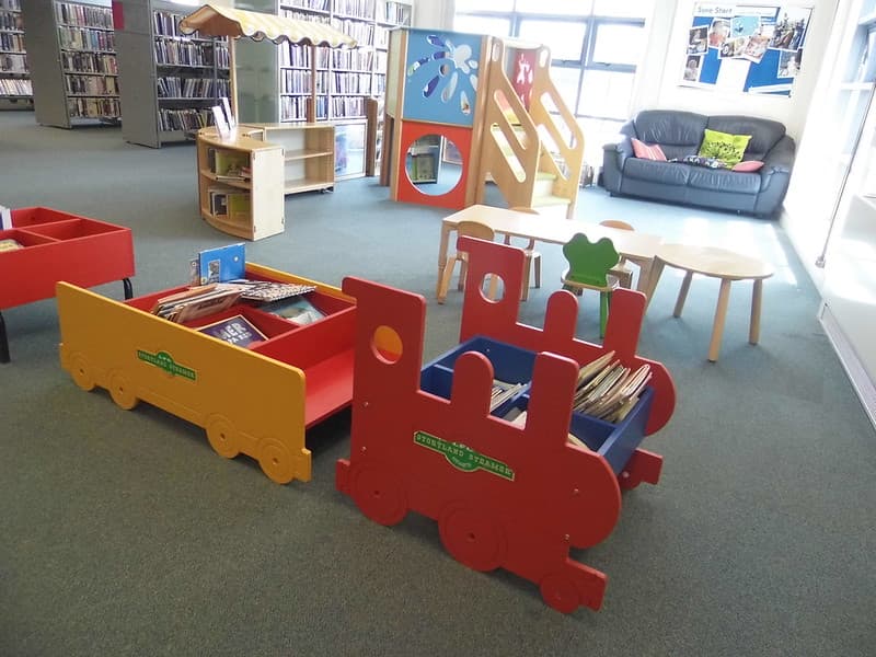 Kenton Library interior