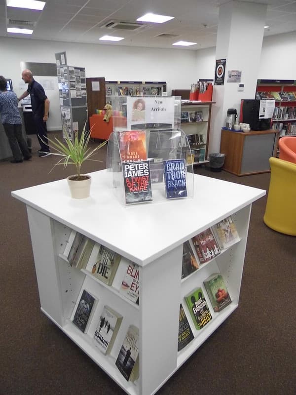 Cruddas Park Library interior