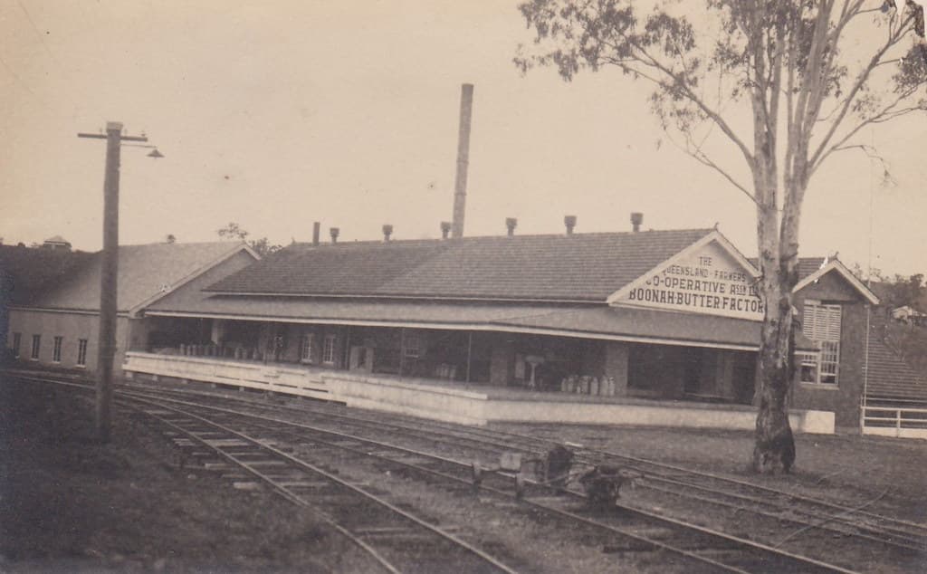 Boonah Butter Factory, Boonah, Qld - early 1900s