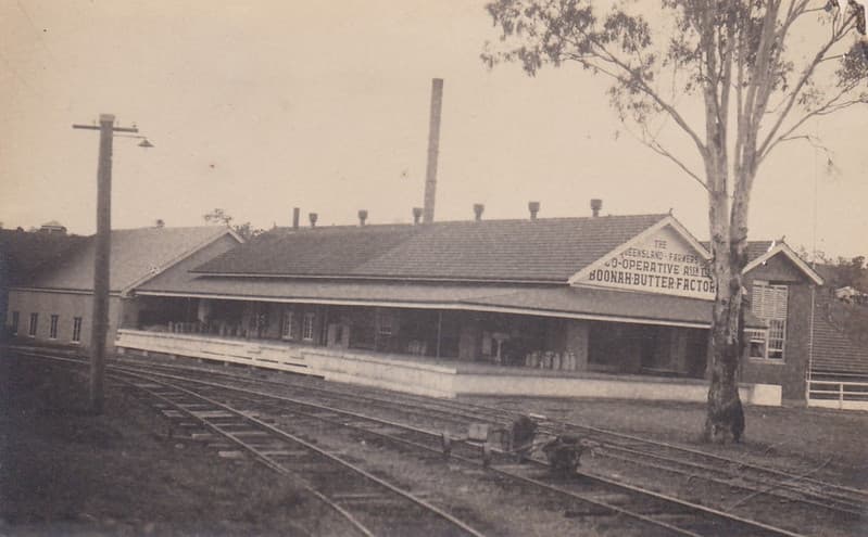 Boonah Butter Factory, Boonah, Qld - early 1900s