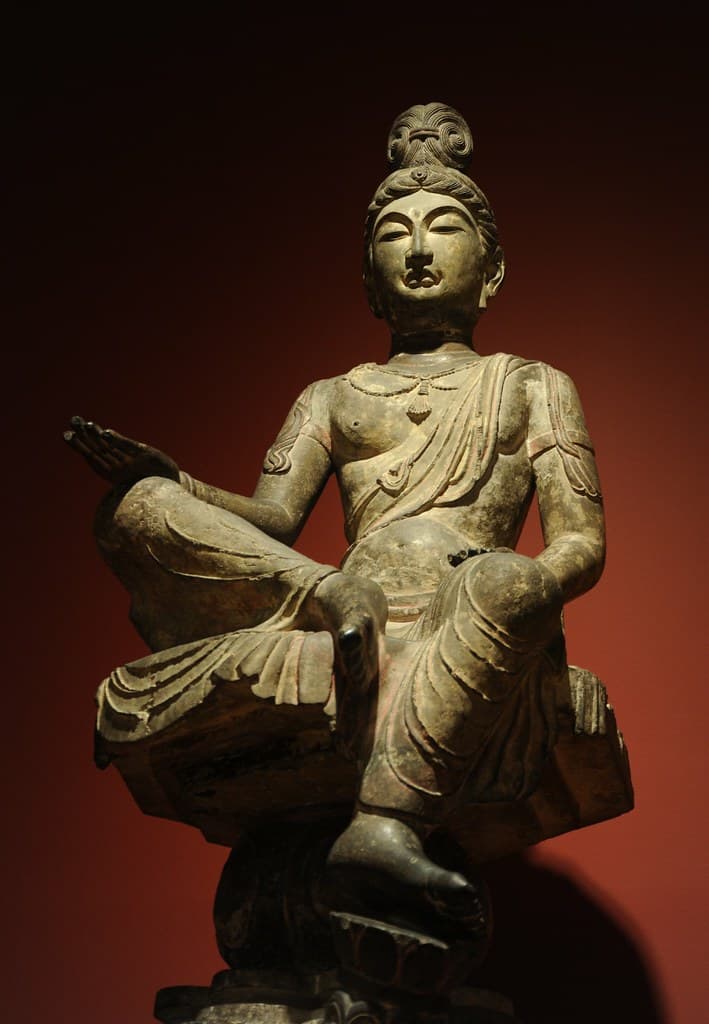 Thcentury, buddhist, calm
