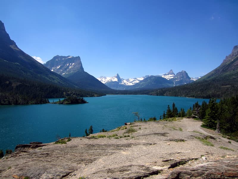 Glacier, montana, stmary