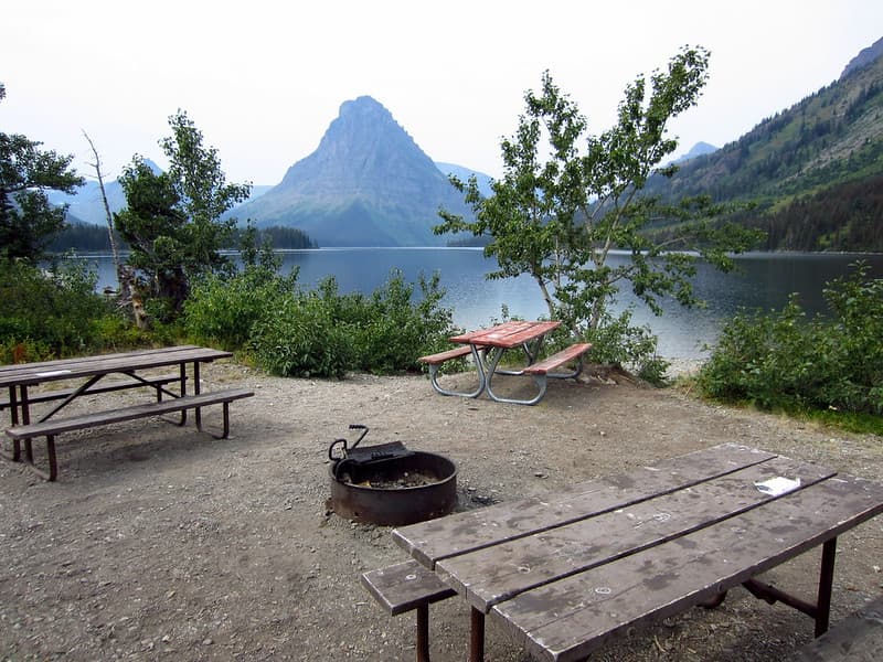 Two Medicine Lake Picnic Area Shoreline - 3