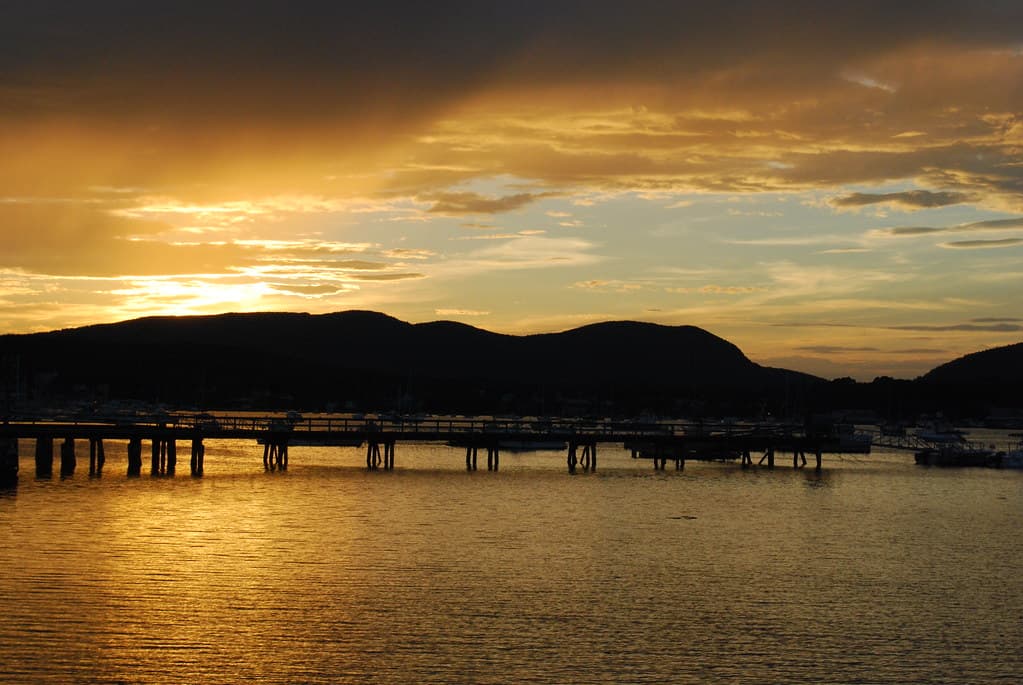 Southwest Harbor, ME sunset
