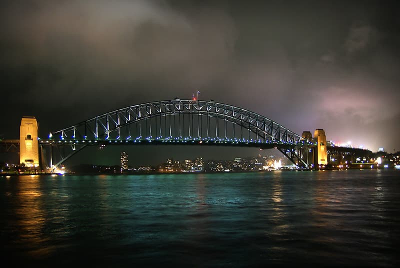 Sydney Harbour Bridge.