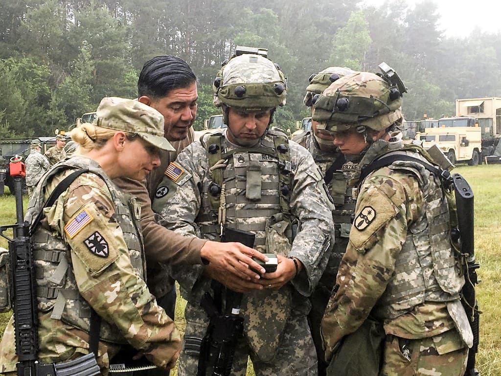 Ohio National Guard electronic warfare training