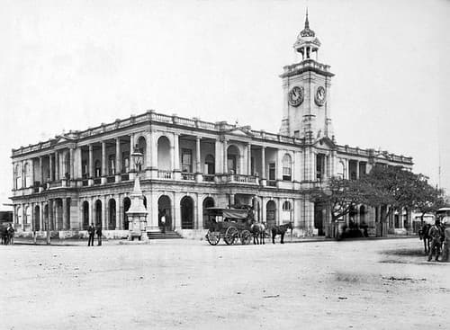 Post and Telegraph Offices, East Street, Rockhampton, c 1890