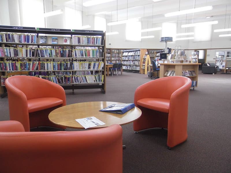 Fenham Library interior