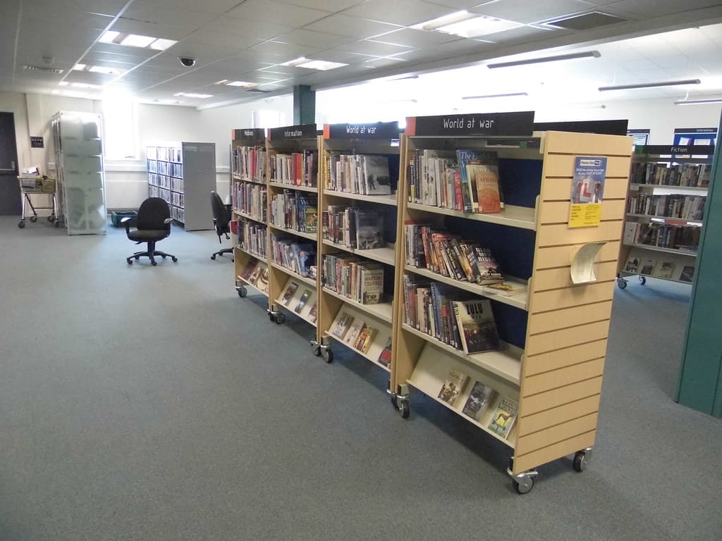 Kenton Library interior