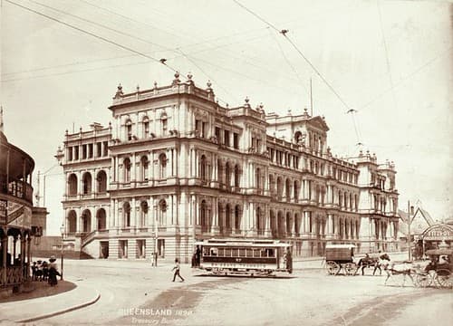 Treasury Building, Brisbane, 1898