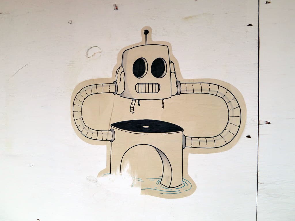Robot descabezado