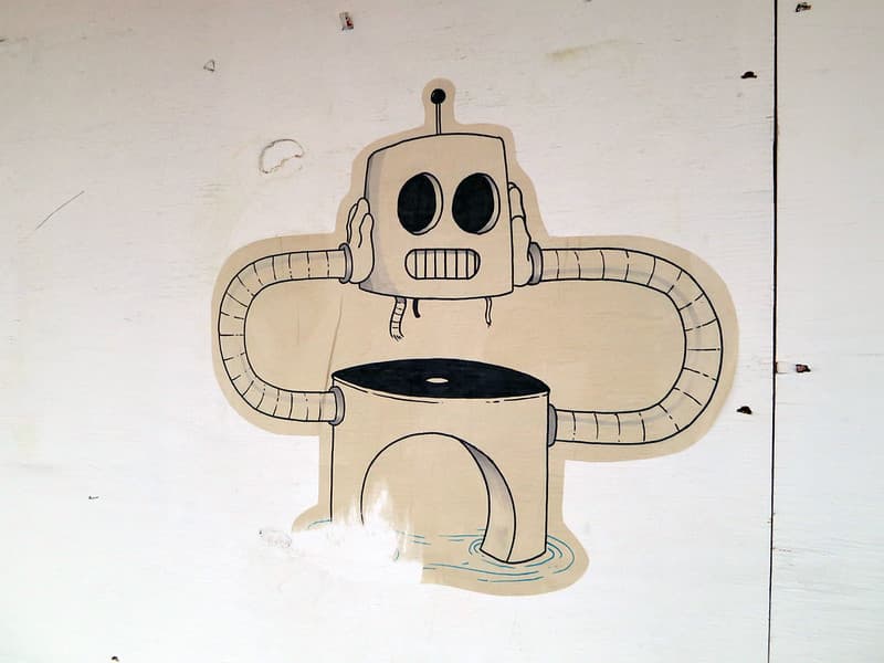 Robot descabezado