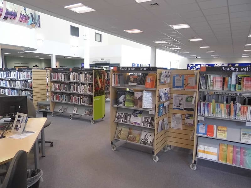 Gosforth Library interior