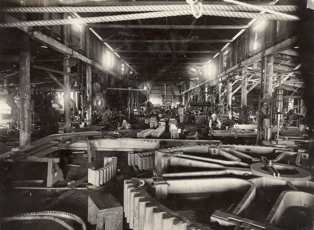 Australian factory in the early 1900s
