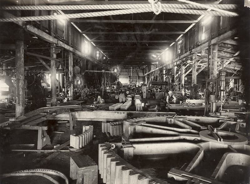 Australian factory in the early 1900s