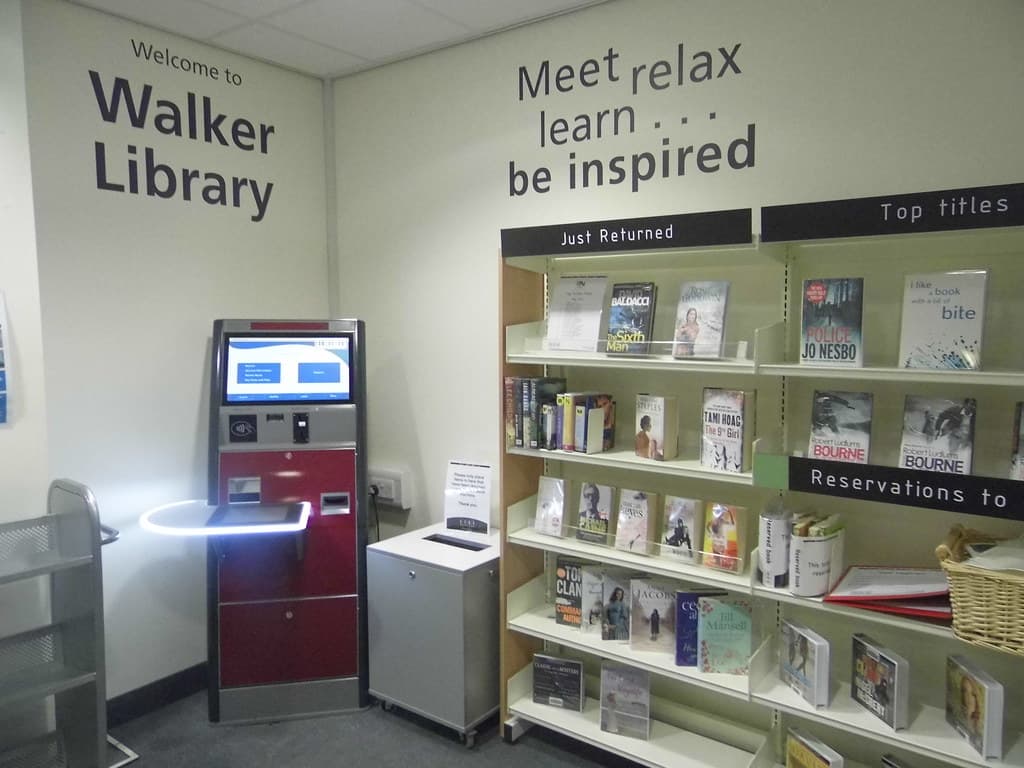 Walker Library interior
