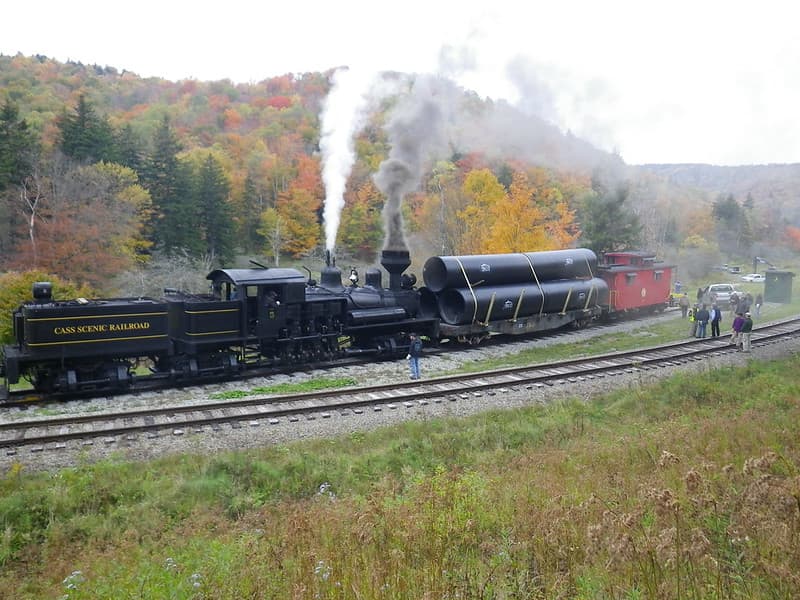 Vintage train helps improve fish passage